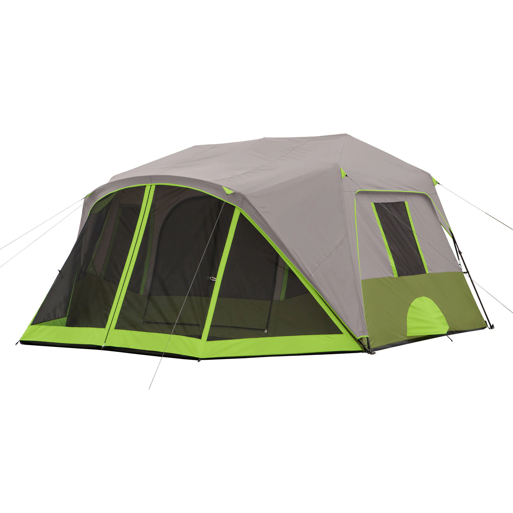 Cheap Goat Tents 9 Person 2 Room Instant Cabin Tent With Screen Room, Large Camping Tent, Outdoor Shelter (US Stock)   